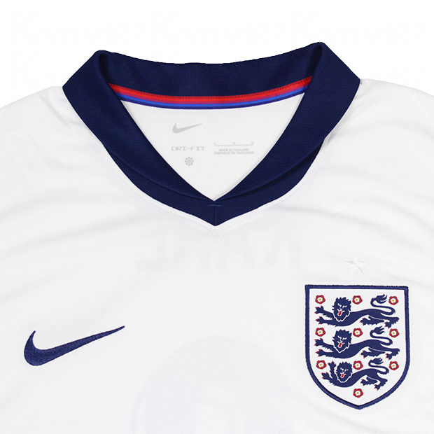 イングランド代表 2024 ホーム 半袖レプリカユニフォーム 4.デクラン