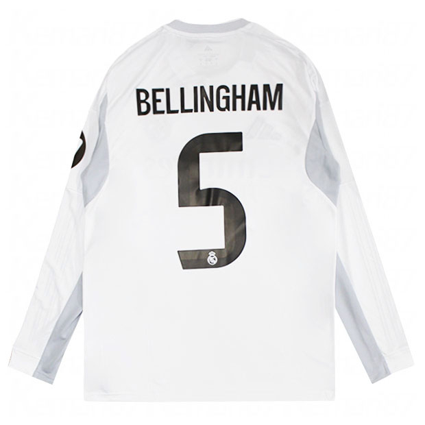 レアルマドリッド 25-26 ホーム 長袖レプリカユニフォーム 5.ジュード