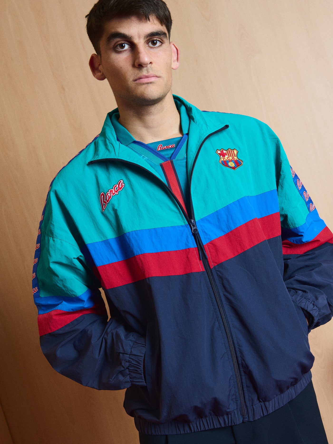 FC Barcelona Retro Jacket – Barça Official Store