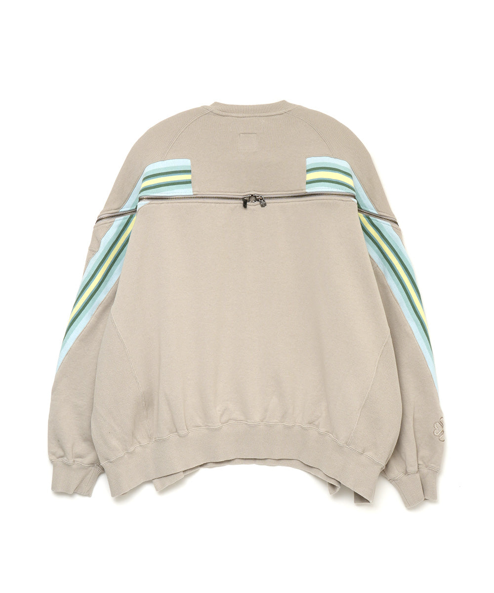 ZIPPER RIB SWEAT – FACETASM e-store