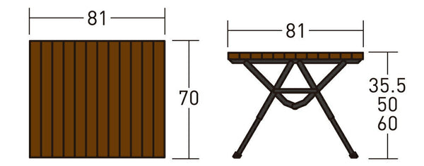 Ogawa(オガワ) 3ハイ&ローテーブルⅡ | FIELD SEVEN EC STORE