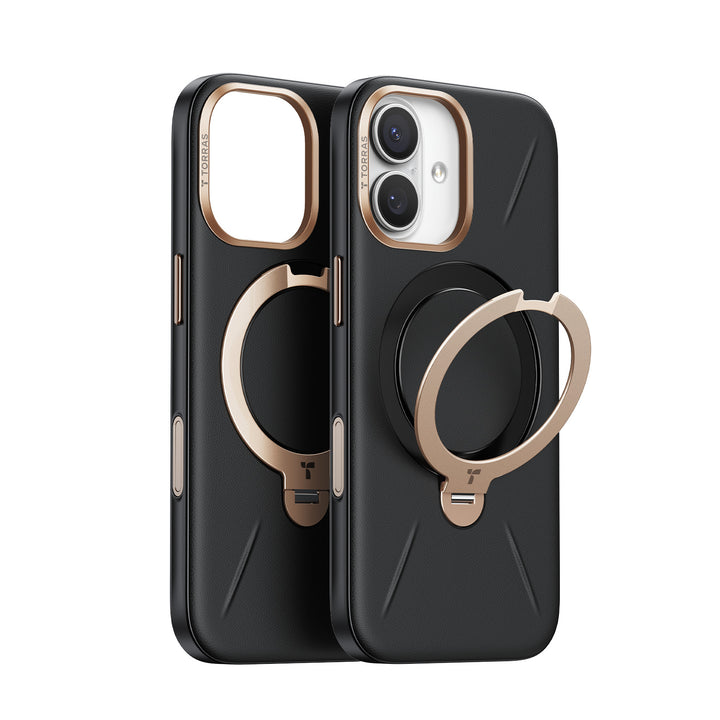 トラス Torras - Ostand Q3 レザートーン Case for iPhone 17シリーズ
