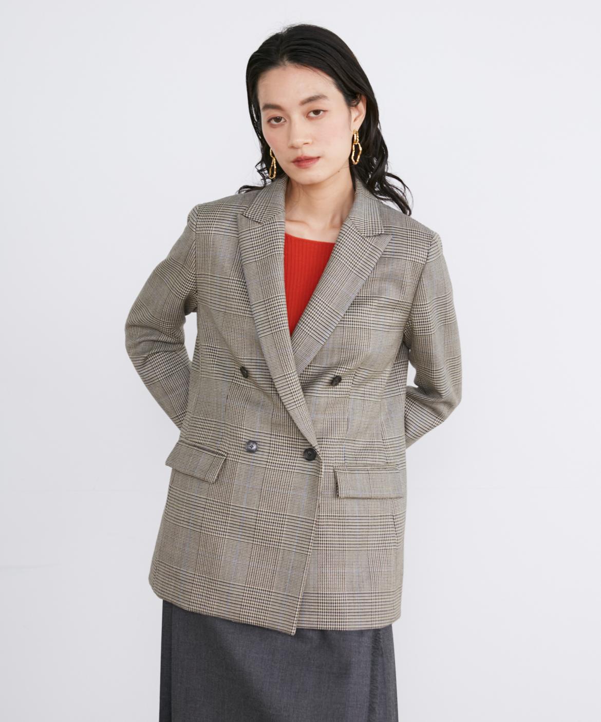 定番ダブルブレストジャケット｜INED（イネド）｜フランドル（FLANDRE