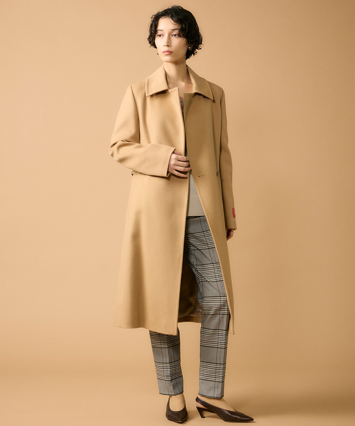 CONTESSA》カシミヤラップコート《PIACENZA》｜INED（イネド