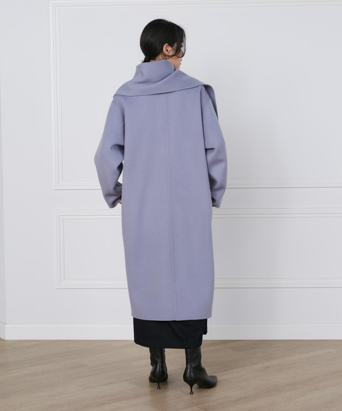 ストール風ラップリバーコート《la veille by SUPERIOR CLOSET》｜INED