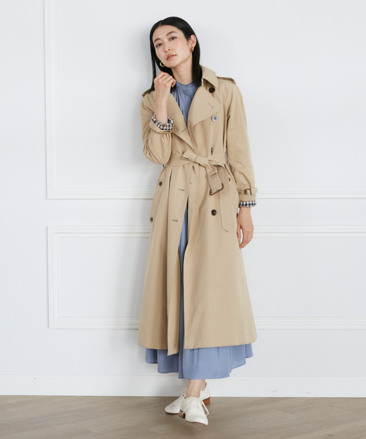 別注トレンチコート《Aquascutum》｜INED（イネド）｜フランドル