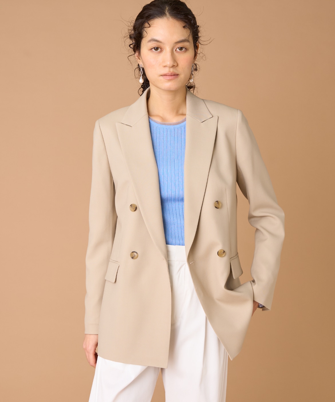 ダブルブレストジャケット｜INED（イネド）｜フランドル（FLANDRE