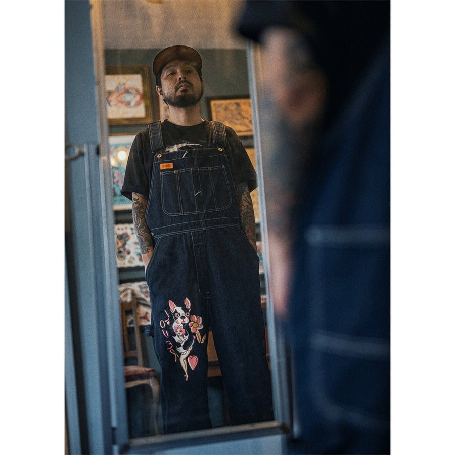FBオーバーオール【UNIVERSAL OVERALL × W-OKI TATOO(KENTA) × FRENCH