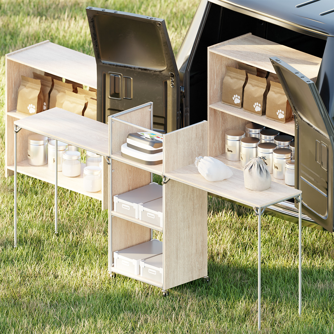 屋外用レジカウンター | G-Fun Style | 製品事例集