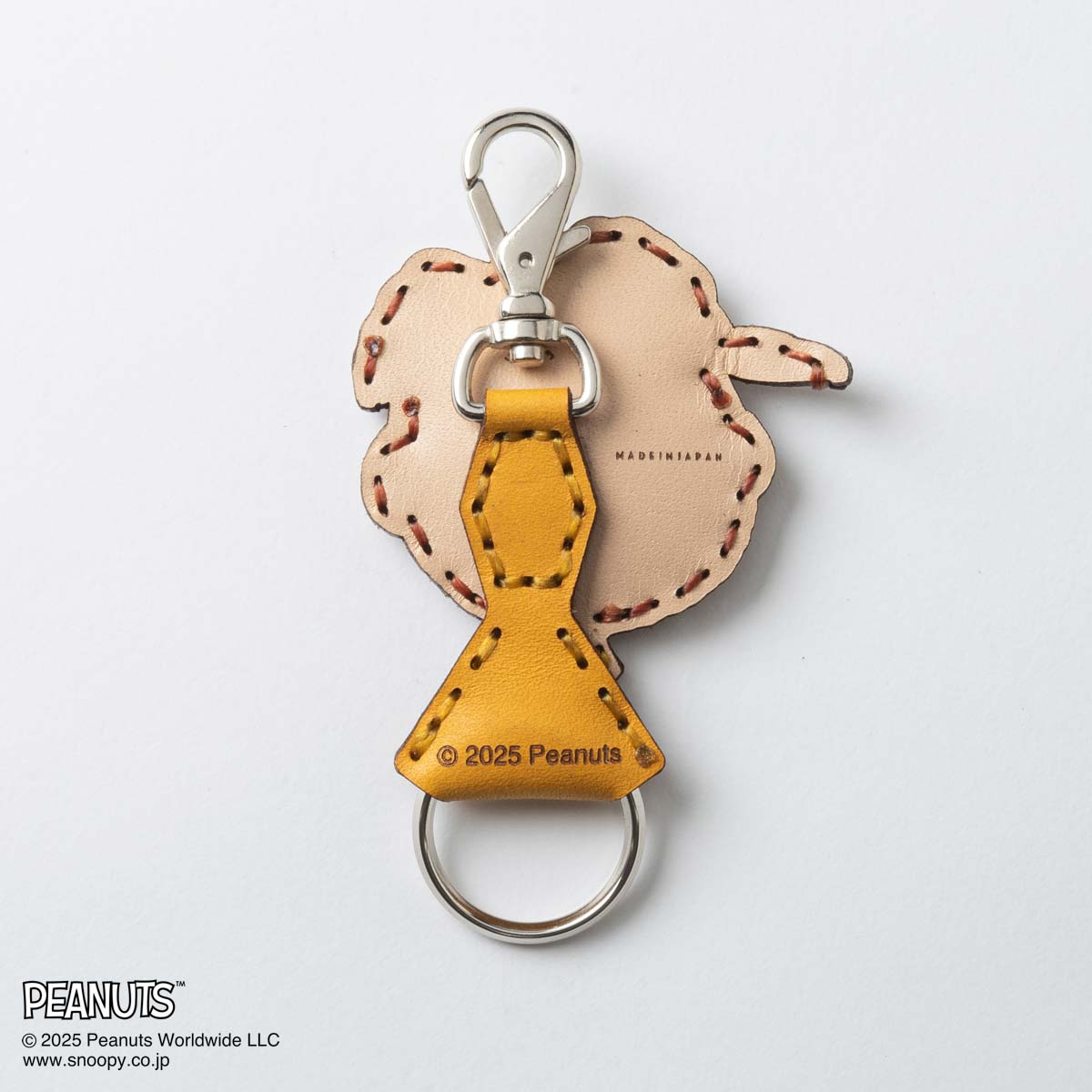 OJAGA DESIGN / Peanuts [BASEBALL CHARLIE BROWN] キーホルダー