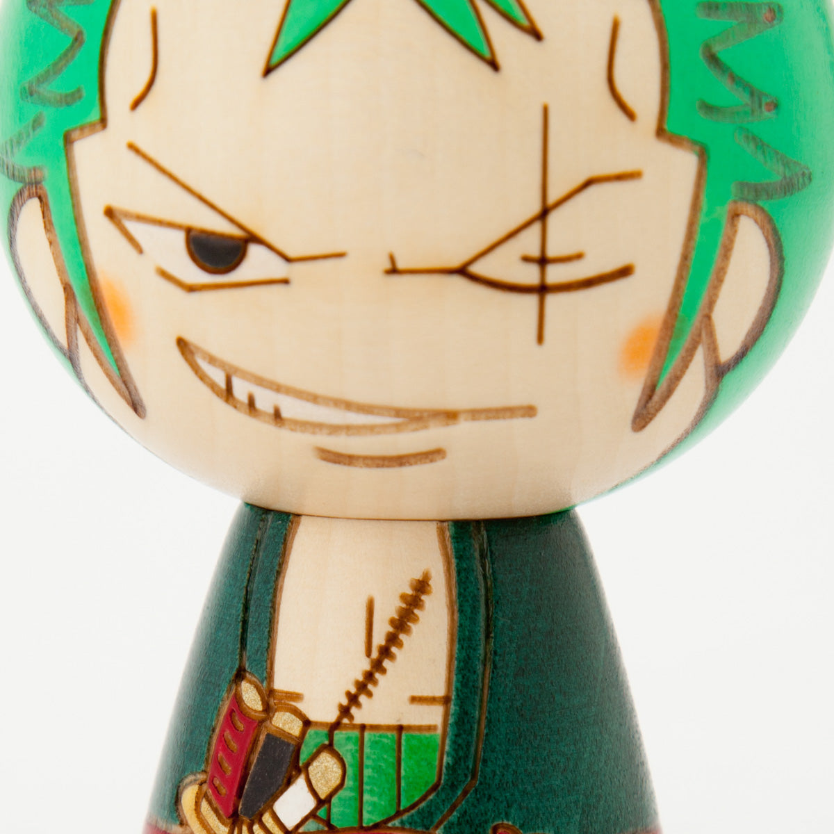 ワンピースこけし [ゾロ] by 卯三郎こけし – ヒキダシストア