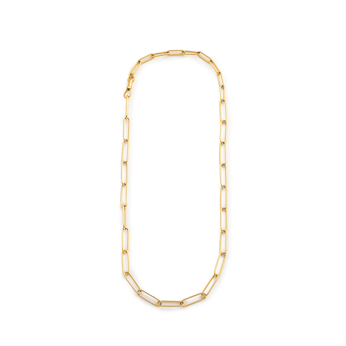 K18 ALL ABOUT BASICS クリップ チェーン ネックレス