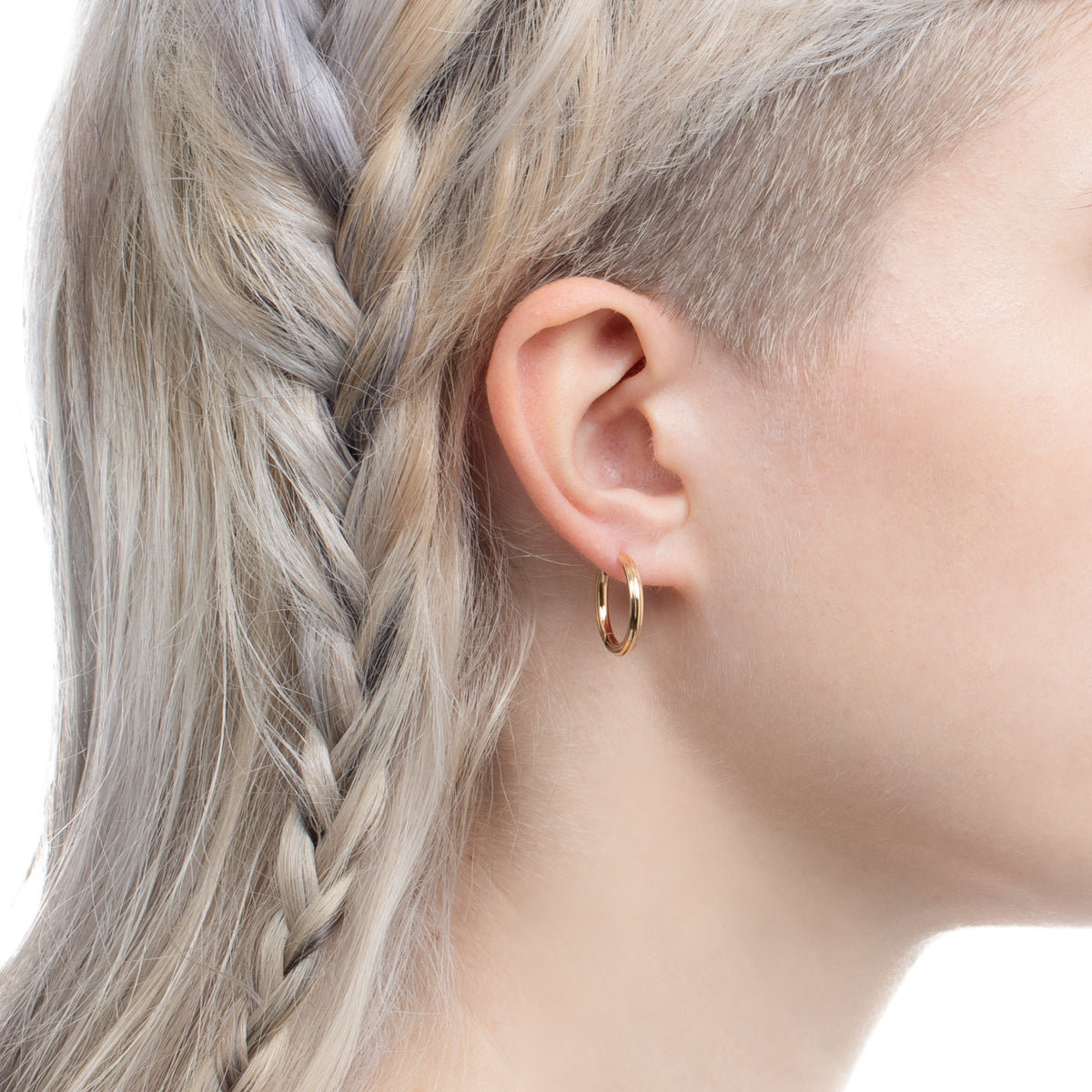 K18 DUNE ハギー ピアス L サイズ