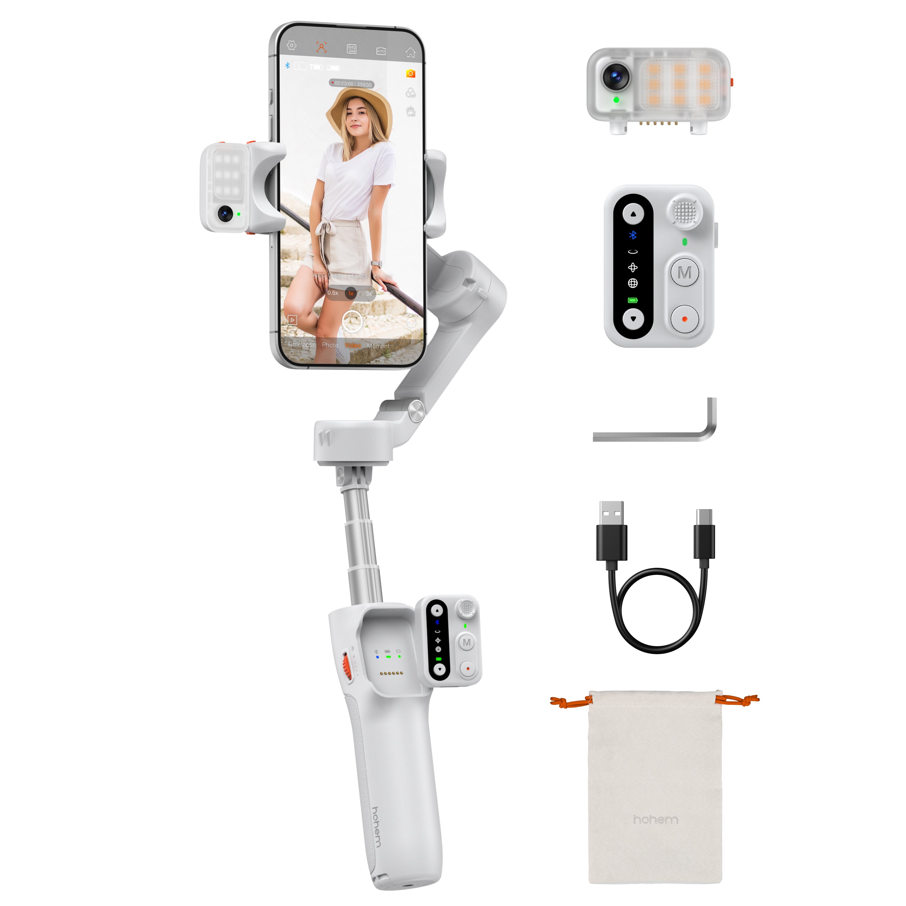 Hohem iSteady V3 Foldable Gimbal Phone Stabilizer