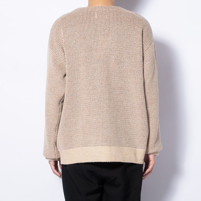和紙×ALPACA WAFFLE CARDIGAN -2.COLOR- | IN ONLINE STORE