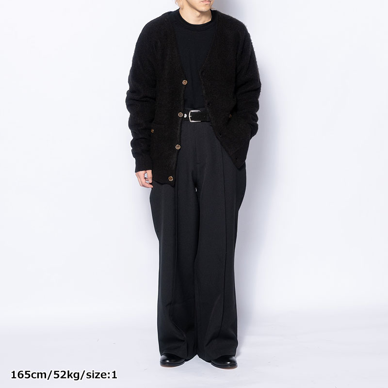 ALPACA SHAGGY CARDIGAN -2.COLOR- | IN ONLINE STORE