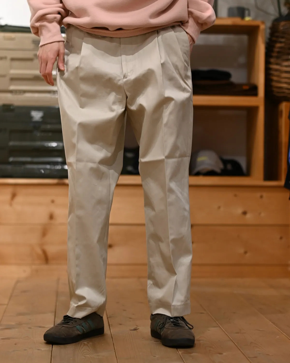 WACKO MARIA(ワコマリア) / DOUBLE PLEATED CHINO TROUSERS | 公式通販
