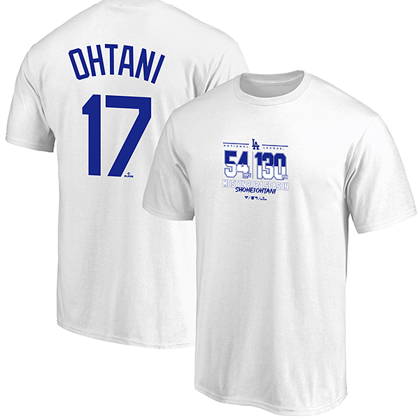 大谷翔平 ナショナルリーグ ホームラン王＆打点王 獲得記念 N＆N T