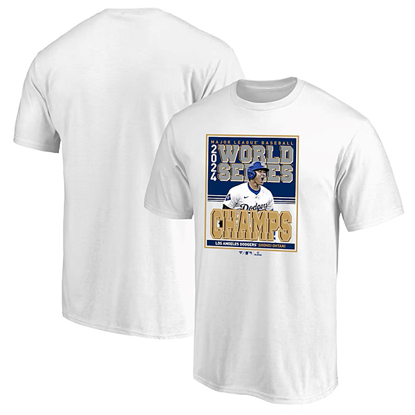 ドジャース 大谷翔平 2024 ワールドシリーズ 優勝記念 Tシャツ(S