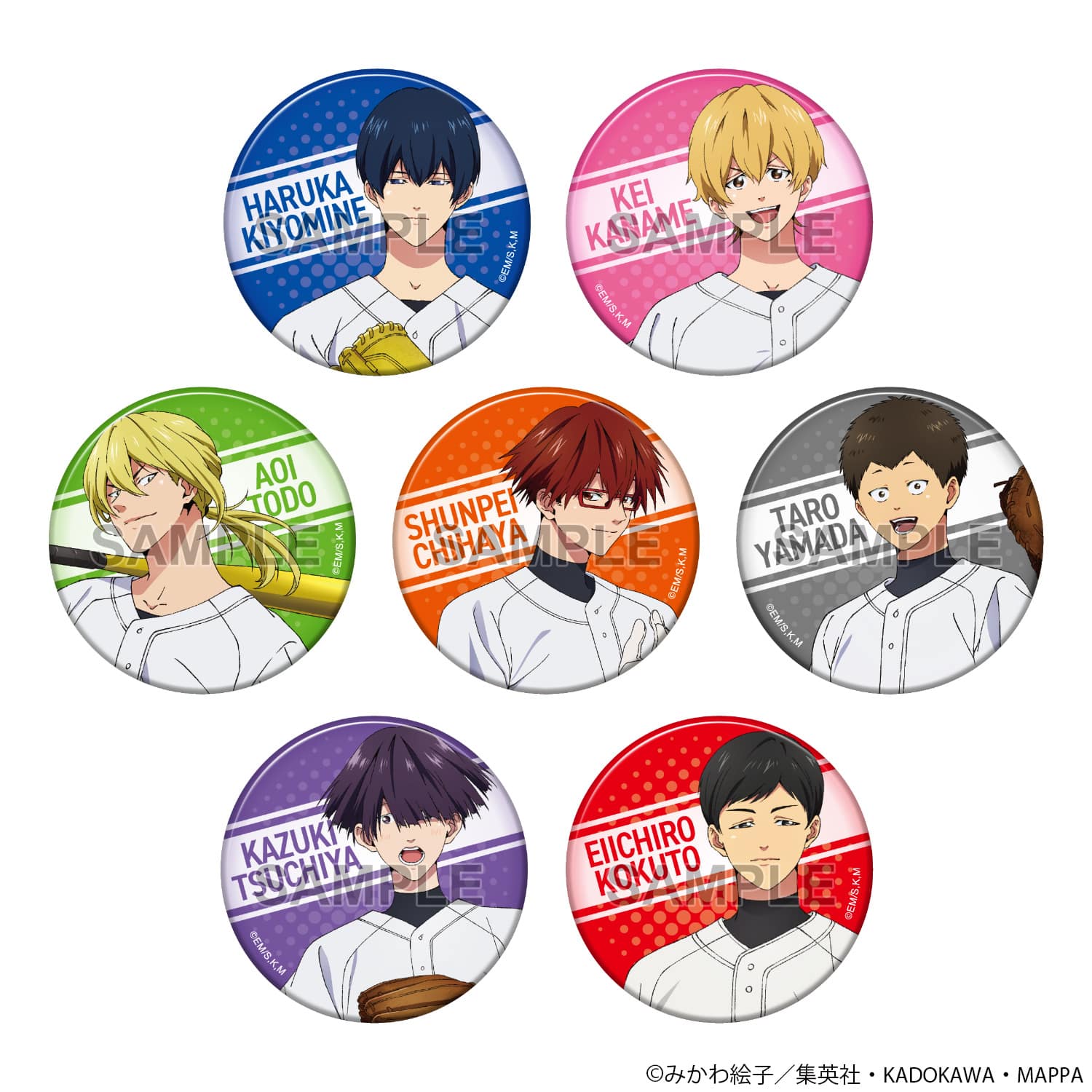 忘却バッテリー 缶バッジ＋ ver.B BOX: その他グッズ | カドスト