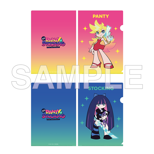 New PANTY ＆ STOCKING with GARTERBELT クリアファイルセット No.2