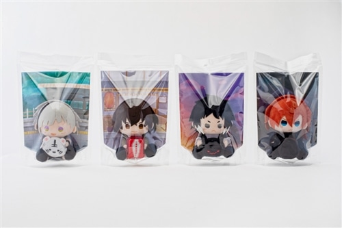 文豪ストレイドッグス ミニポーチ付きぬいぐるみ 芥川龍之介モデル