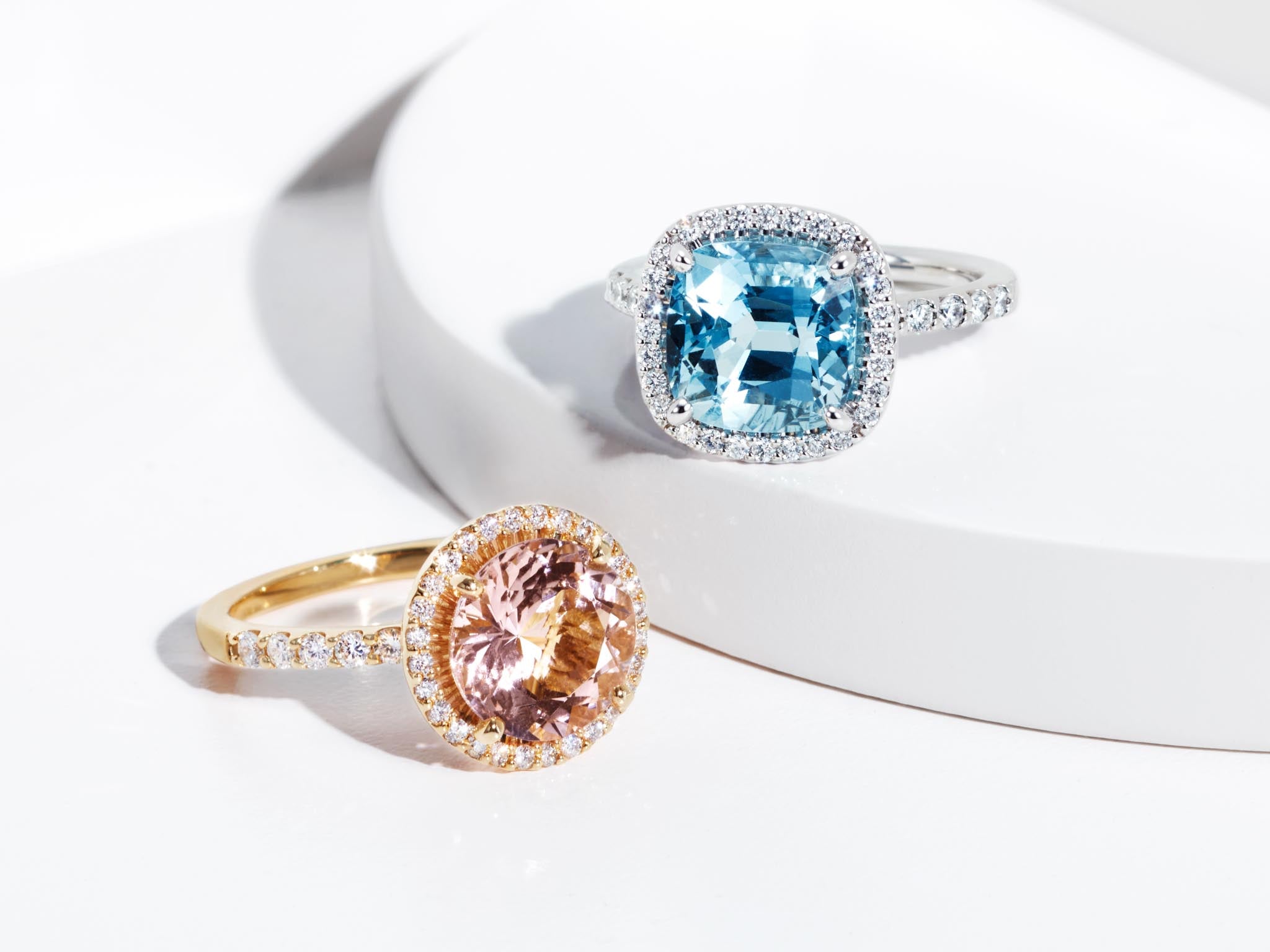 Petal アクアマリンピアス | KAJITA