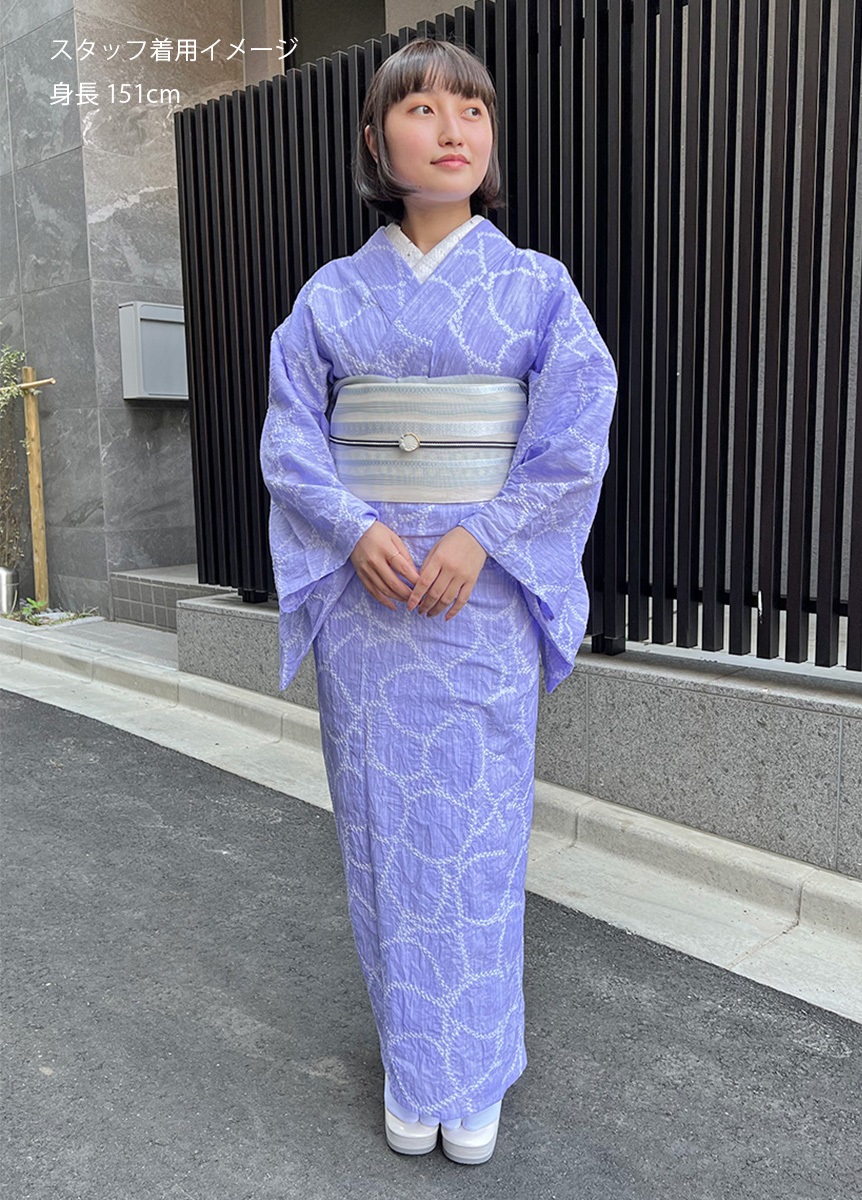 ゆかた 有松鳴海絞り 彩雲の紫陽花 | 浴衣 | やまとオンラインストア