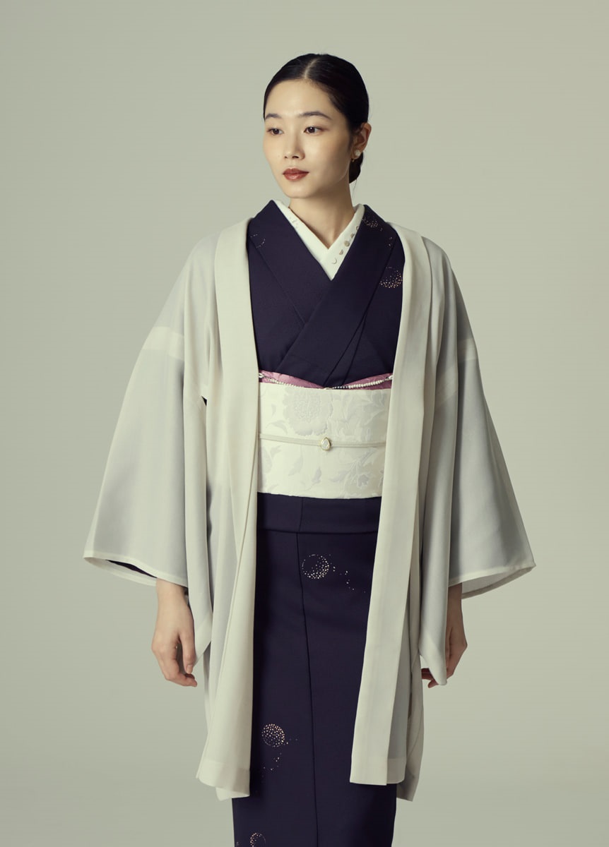 やまと可憐 月 深紫（お取り寄せ品） | カジュアル着物 | やまと