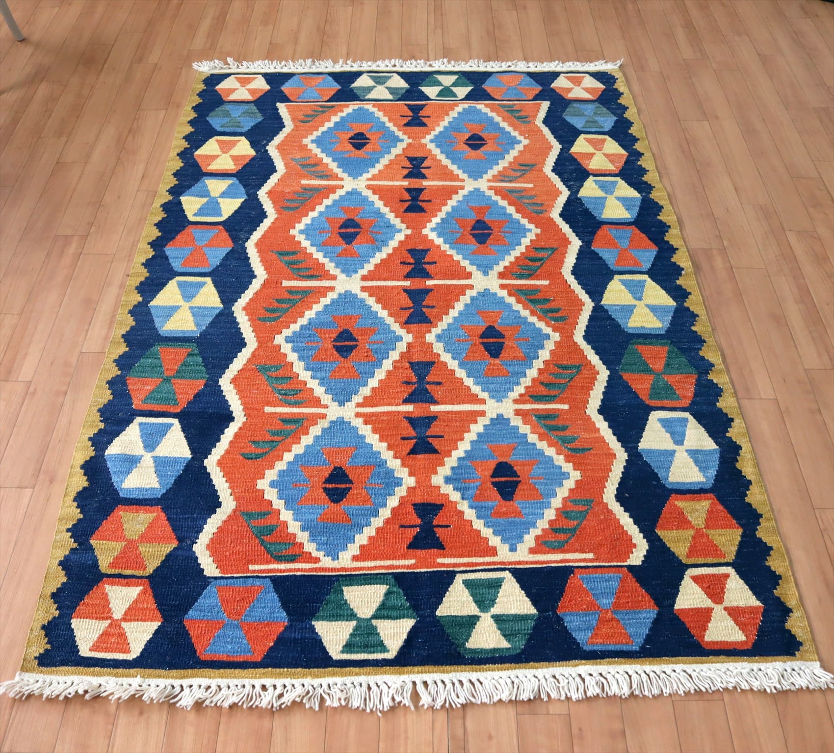 キリムスタイル / トルコキリム ウシャク セッヂャーデ180×119cm