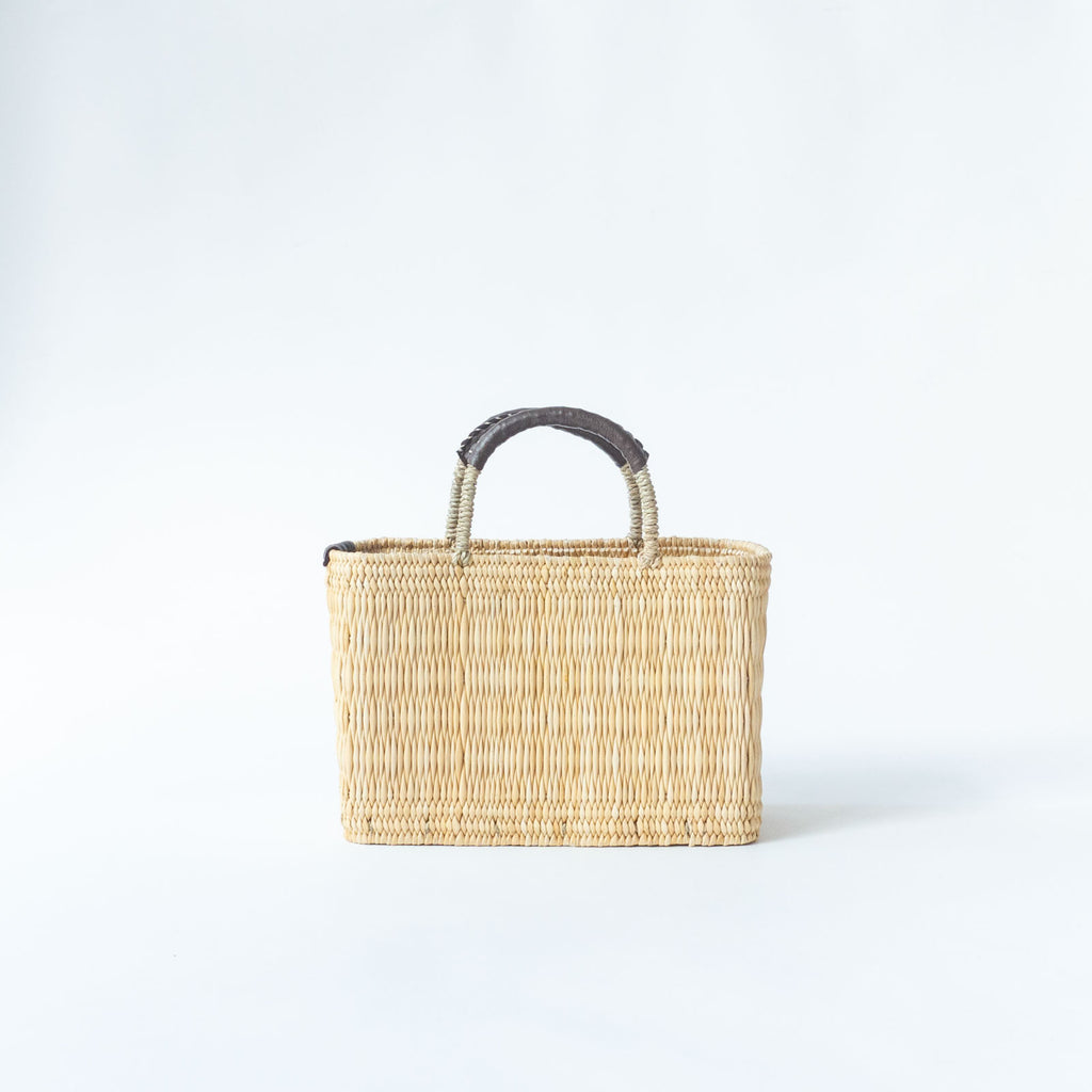 warang wayan ストローかごバッグ 深型 ブラウン ｜くらすこと公式