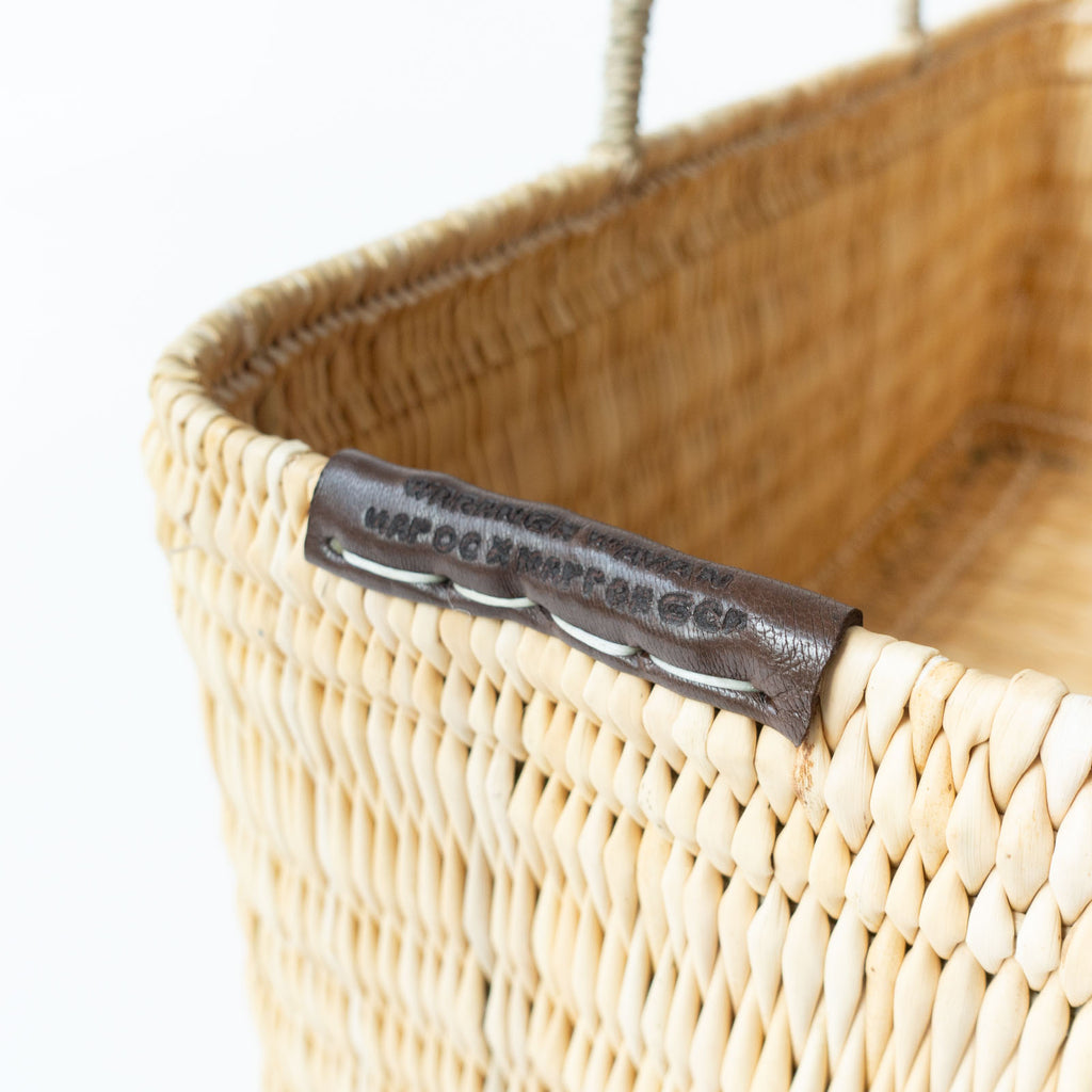 warang wayan ストローかごバッグ 深型 ブラウン ｜くらすこと公式