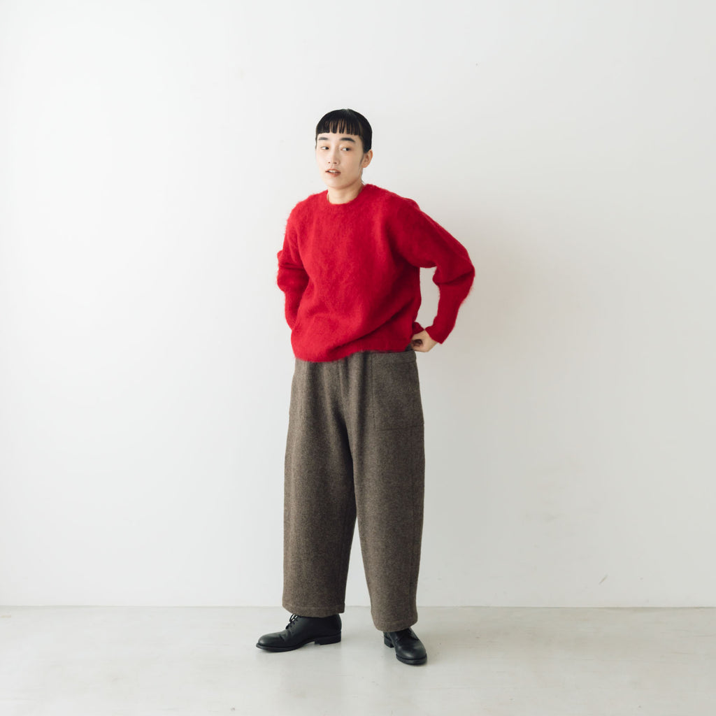 comm. arch. ハンドフレームド モヘア プルオーバー ｜くらすこと公式
