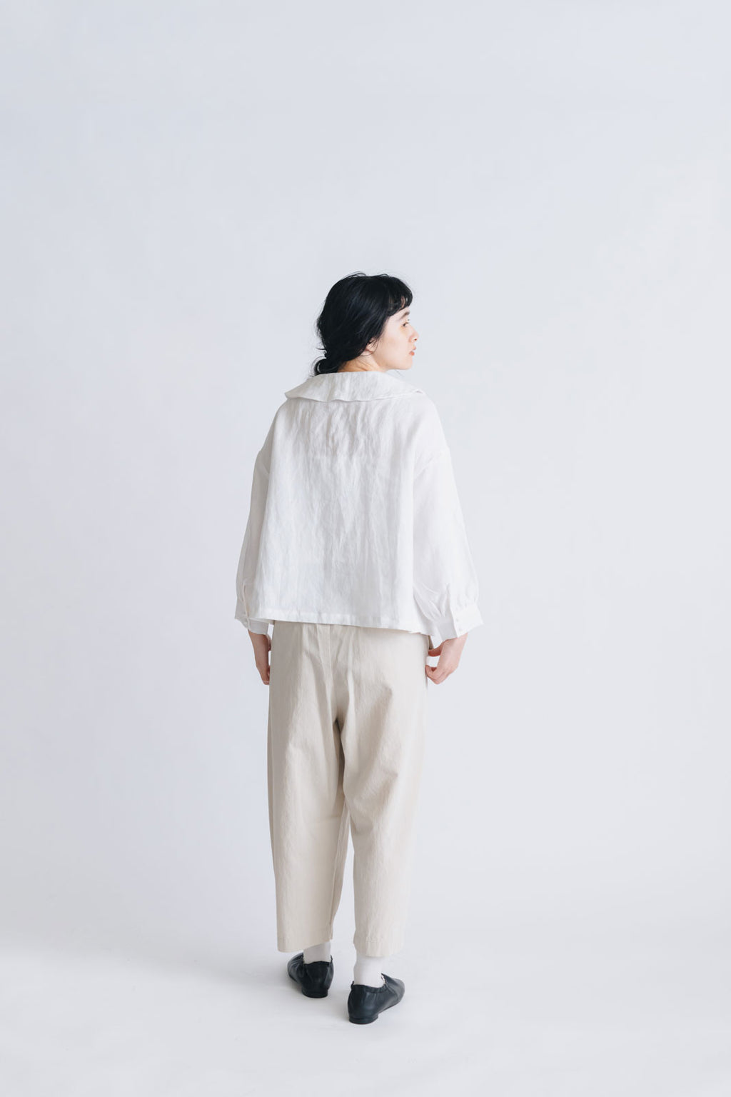 pot and tea ビッグカラーブラウス ｜くらすこと公式オンラインストア