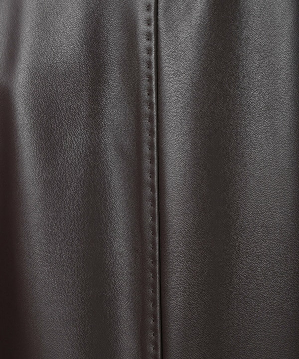 スタンドカラーシングルライダース レザージャケット｜メンズ