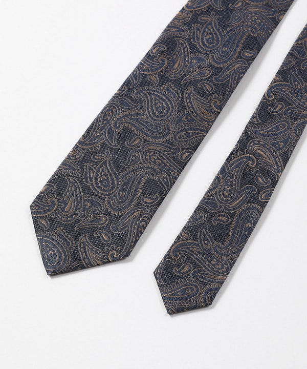 TIE YOUR TIE(タイユアタイ)】ペイズリー柄シルクネクタイ｜メンズ