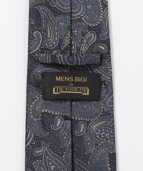 TIE YOUR TIE(タイユアタイ)】ペイズリー柄シルクネクタイ｜メンズ