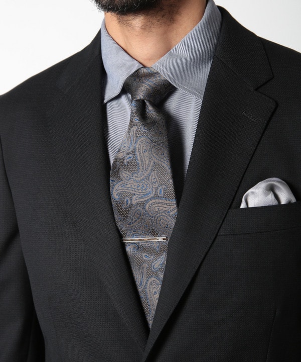 TIE YOUR TIE(タイユアタイ)】ペイズリー柄シルクネクタイ｜メンズ