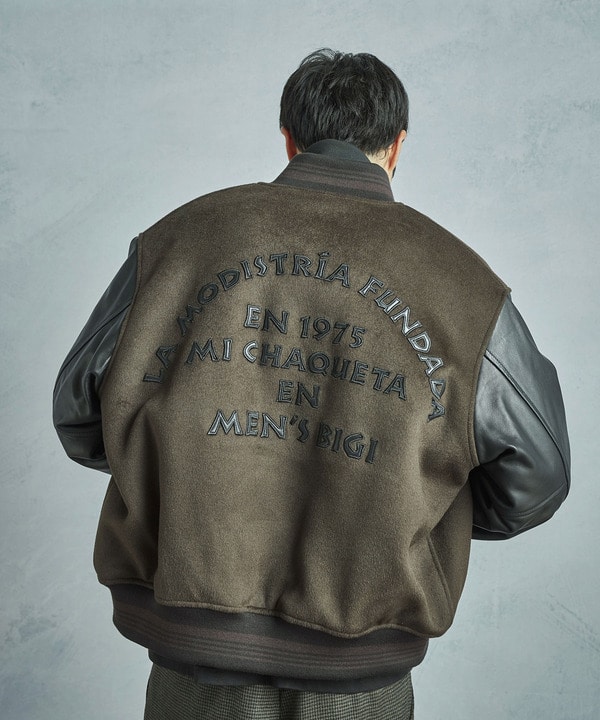 50th Anniv . 中田 慎介】WOOL MELTON STADIUM JAMPER｜メンズ