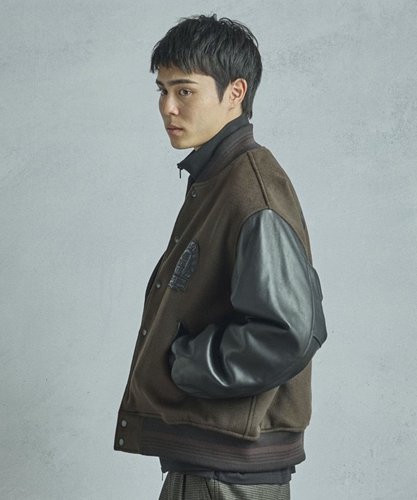 50th Anniv . 中田 慎介】WOOL MELTON STADIUM JAMPER｜メンズ