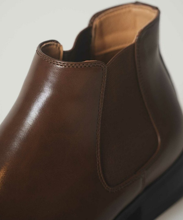 フェイクレザーサイドゴアブーツ｜メンズファッション通販 MEN'S BIGI