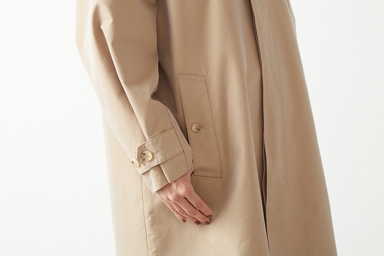 LOGEMENT DE CLAIRE】シャンブレーステンカラーコート｜メルローズ公式