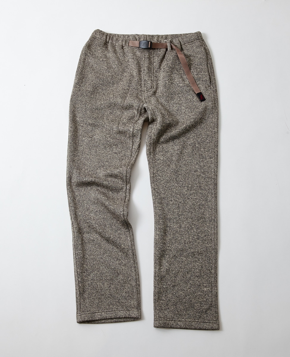 Gramicci/グラミチ】ボンディングニットフリースNN-パンツクロップド