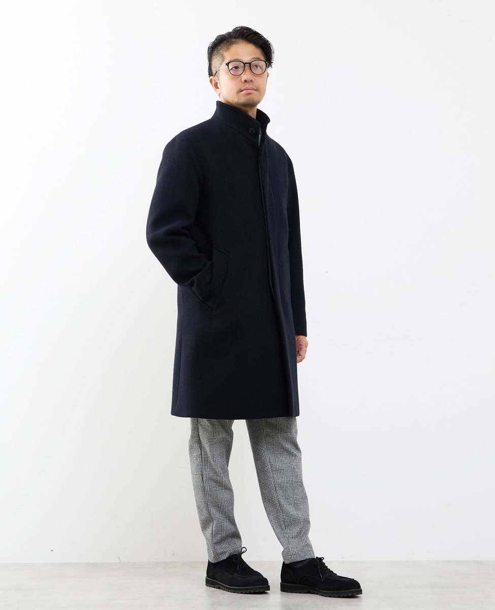 ウレタンボンディングスタンドカラーコート｜MEN'S MELROSE（メンズ