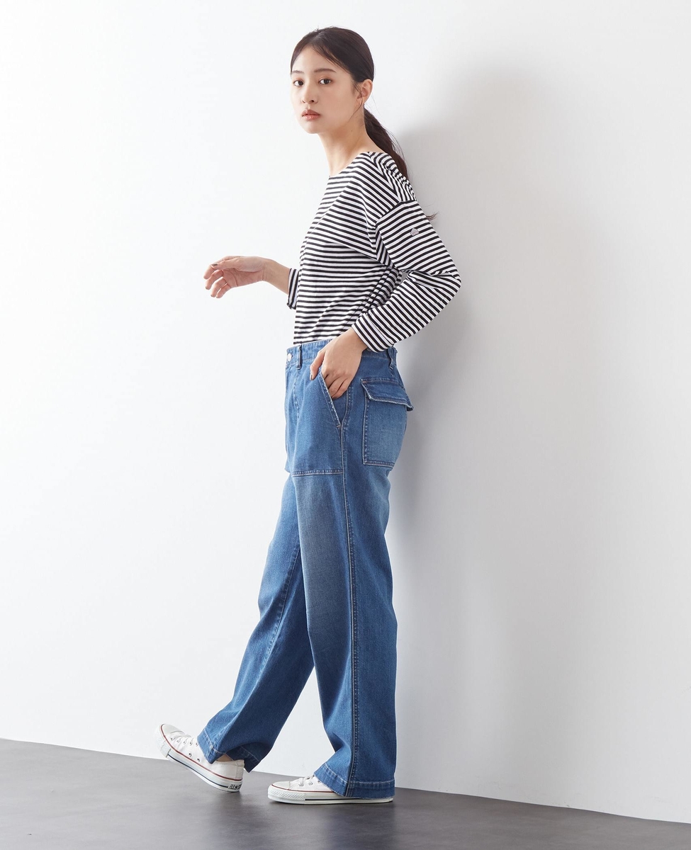 別注》【Healthy denim/ヘルシーデニム】ベイカーデニムパンツ