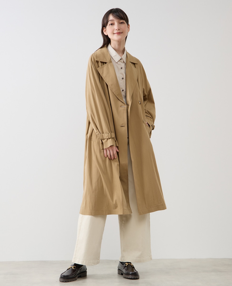 ナイロントレンチコート｜LOGEMENT DE CLAIRE（ロジュモンドクレール