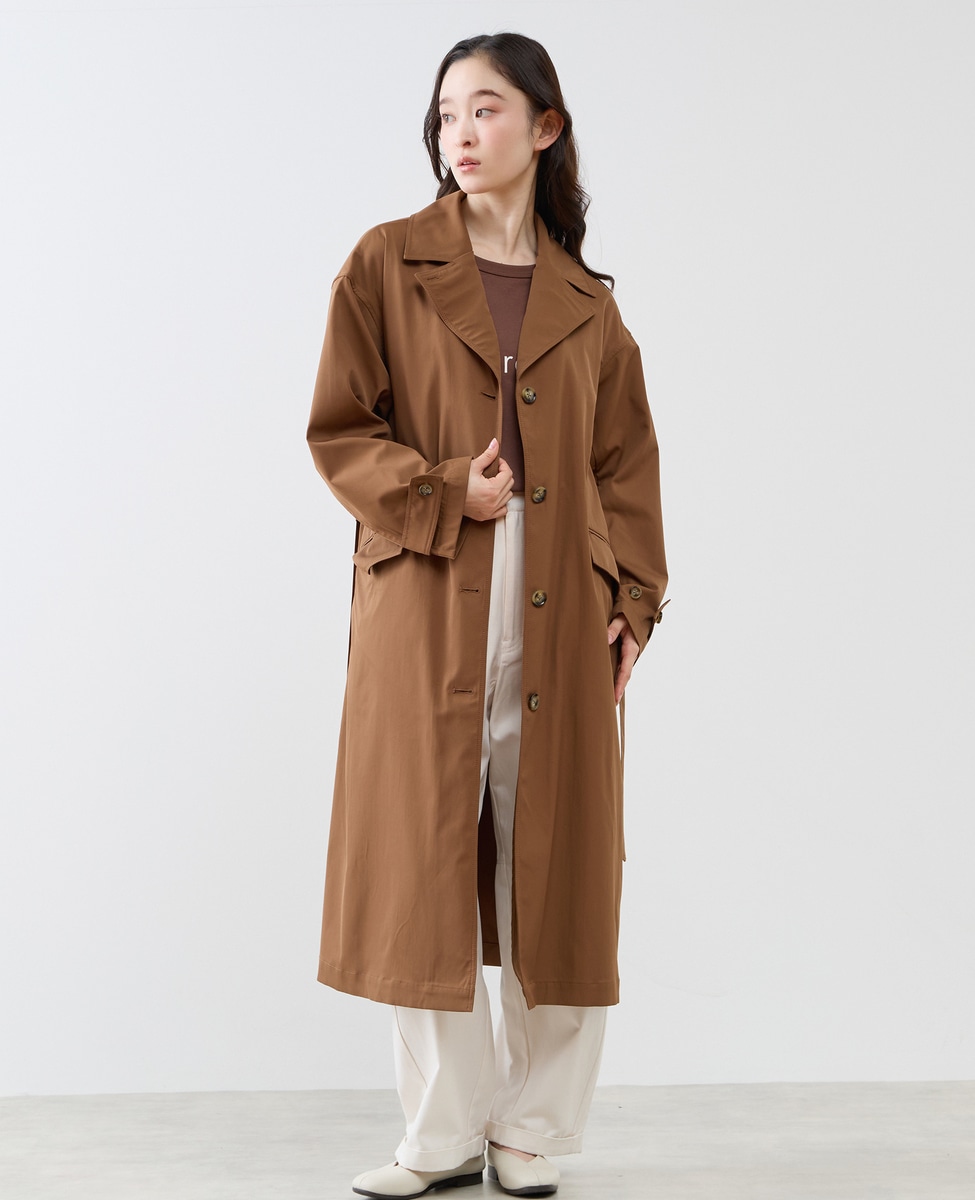 シングルトレンチコート｜LOGEMENT DE CLAIRE（ロジュモンドクレール