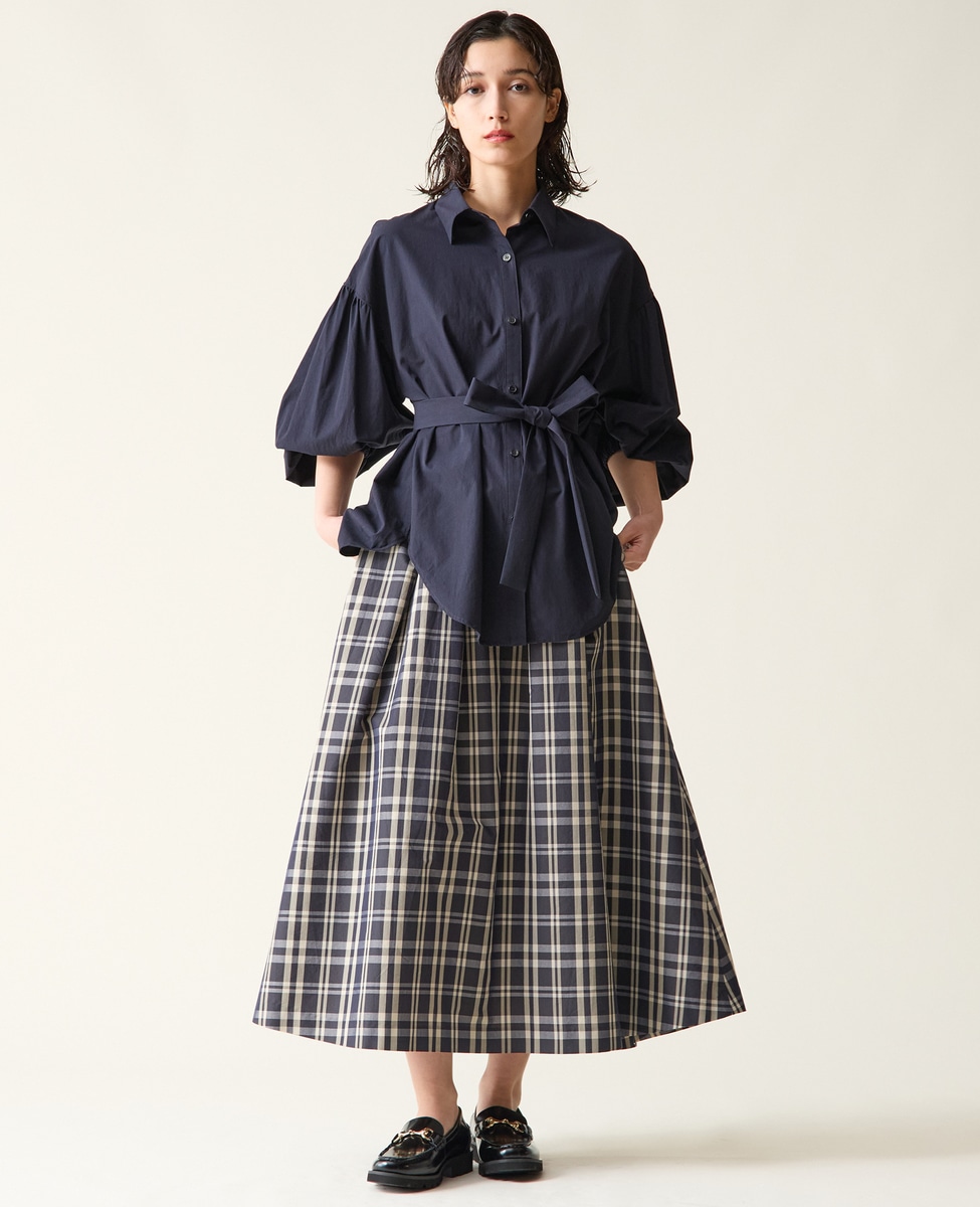 ハイウエストタックフレアスカート｜TIARA（ティアラ）｜商品詳細