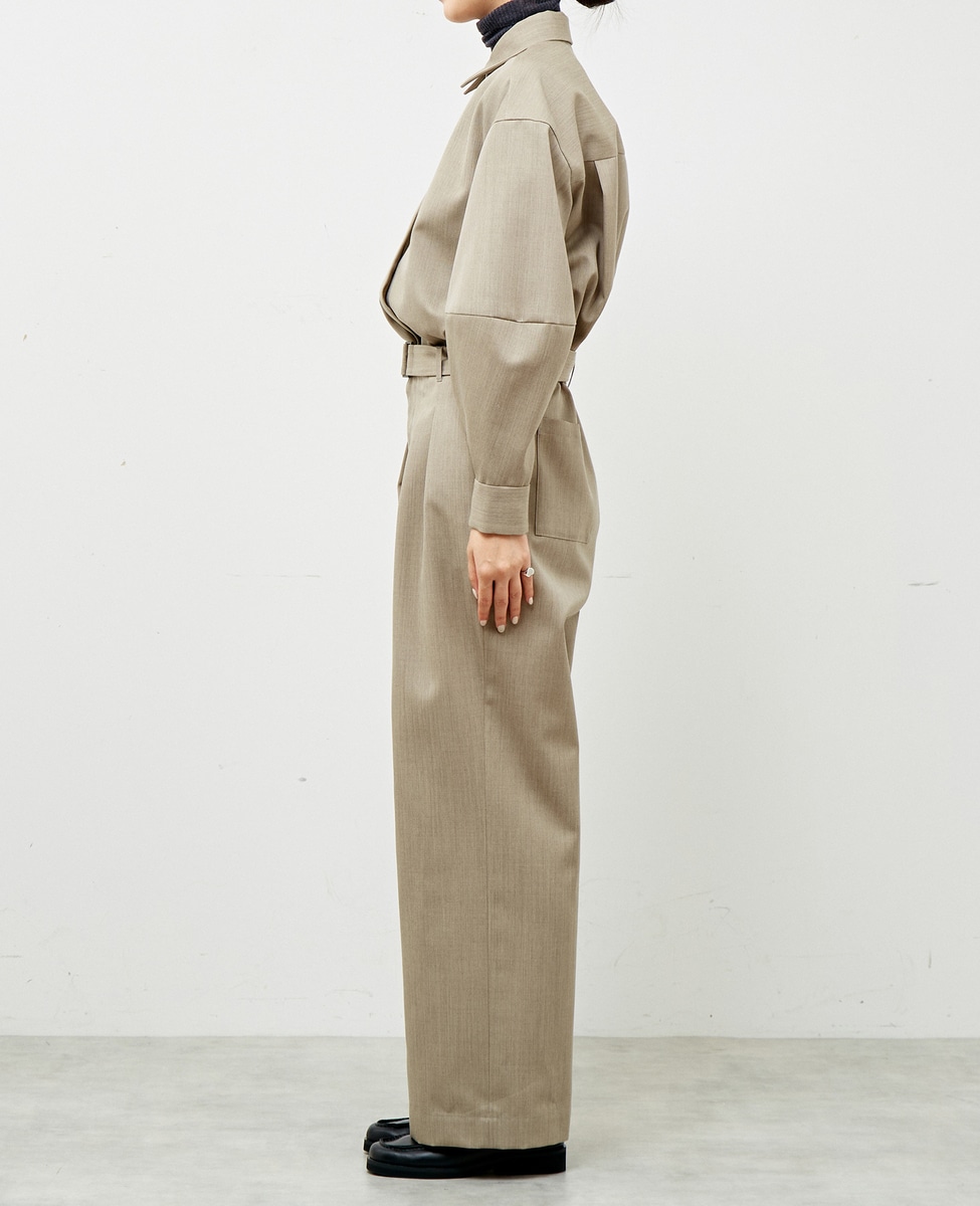 三尋木奈保×l'heritage martinique/ウールギャバオールインワン