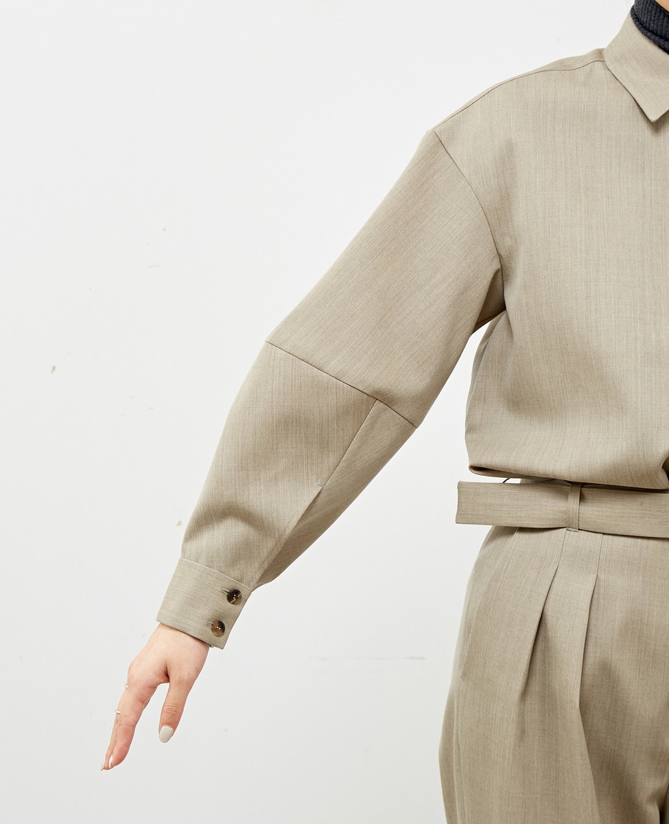 三尋木奈保×l'heritage martinique/ウールギャバオールインワン